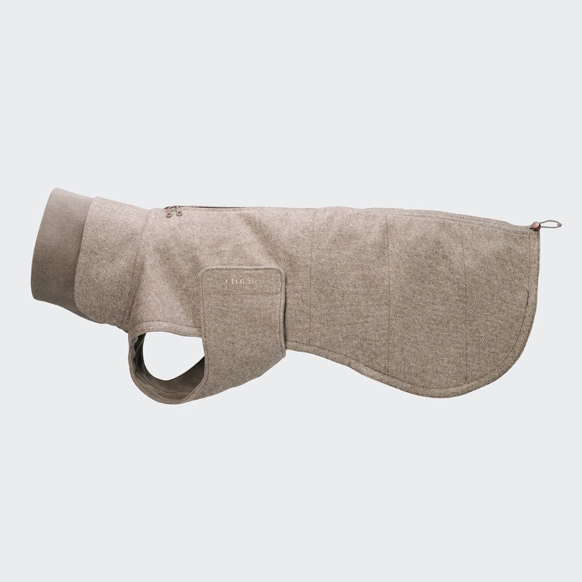 Hundemantel: CLOUD7 Brooklyn Tweed Beige Long