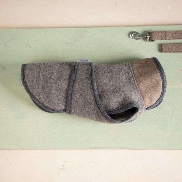 Hundemantel Winter: nahtur-design Lodenmantel aus Schurwolle